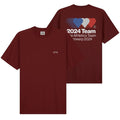 Arte Antwerp Teo Back Team T-shirt Bordeaux