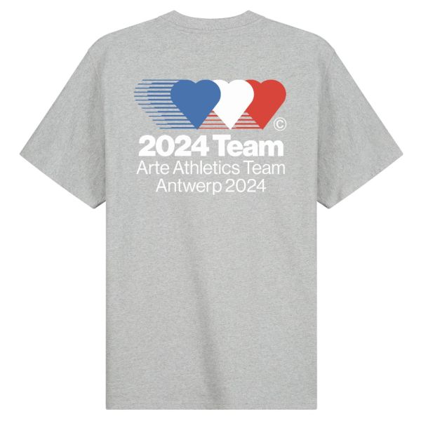 Arte Antwerp Teo Back Team T-shirt Grijs