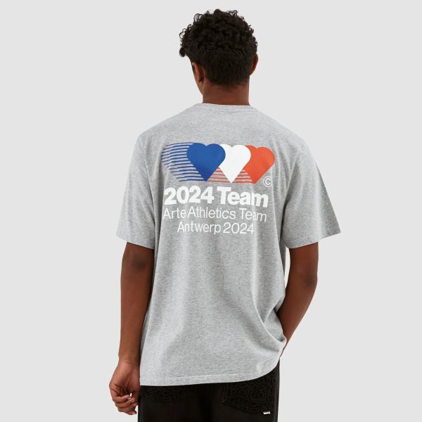 Arte Antwerp Teo Back Team T-shirt Grijs