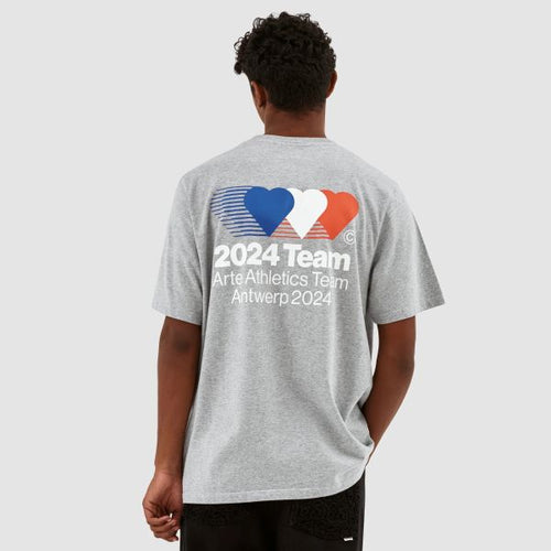 Arte Antwerp Teo Back Team T-shirt Grijs