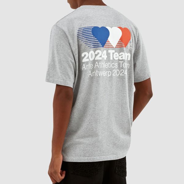 Arte Antwerp Teo Back Team T-shirt Grijs