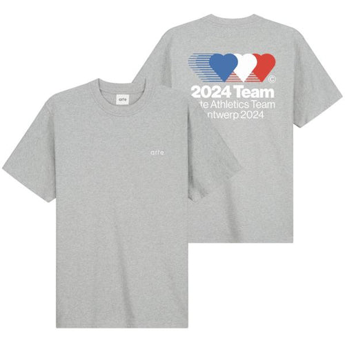 Arte Antwerp Teo Back Team T-shirt Grijs