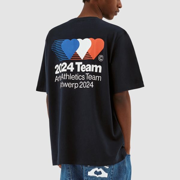 Arte Antwerp Teo Back Team T-shirt Navy