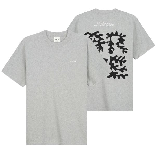 Arte Antwerp Tommy Back Arte T-shirt Grijs