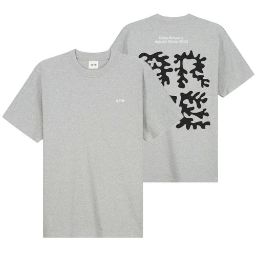 Arte Antwerp Tommy Back Arte T-shirt Grijs