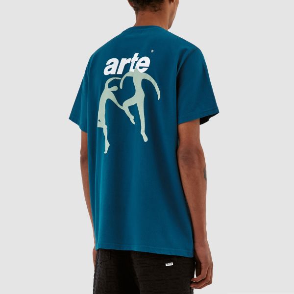 Arte Antwerp Tommy Back Dancers T-shirt Blauw
