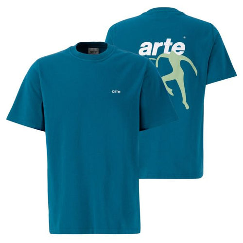 Arte Antwerp Tommy Back Dancers T-shirt Blauw