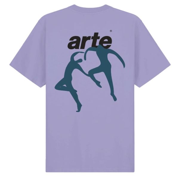 Arte Antwerp Tommy Back Dancers T-shirt Paars