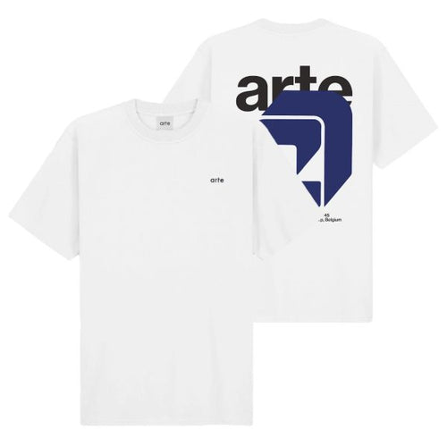 Arte Antwerp Tommy Back Logo T-shirt Wit