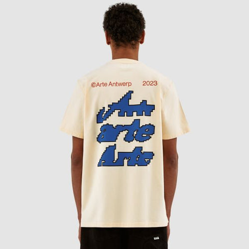 Arte Antwerp Tommy Back Multi T-shirt Off White