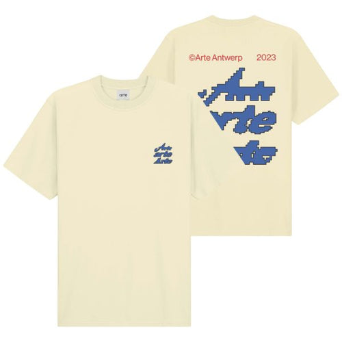 Arte Antwerp Tommy Back Multi T-shirt Off White