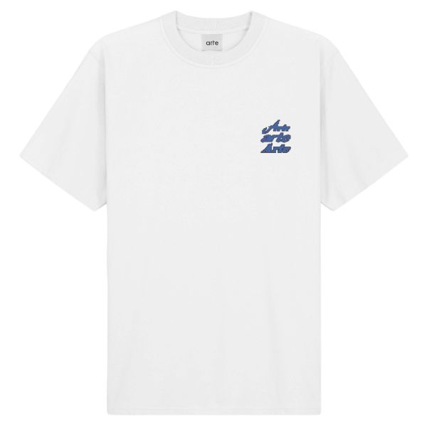 Arte Antwerp Tommy Back Multi T-shirt Wit