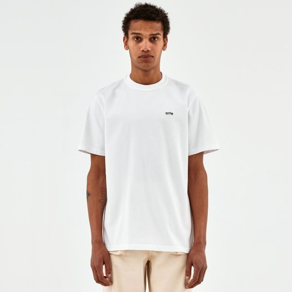 Arte Antwerp Tommy Back Pixel T-shirt Wit
