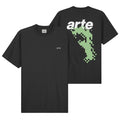 Arte Antwerp Tommy Back Pixel T-shirt Zwart