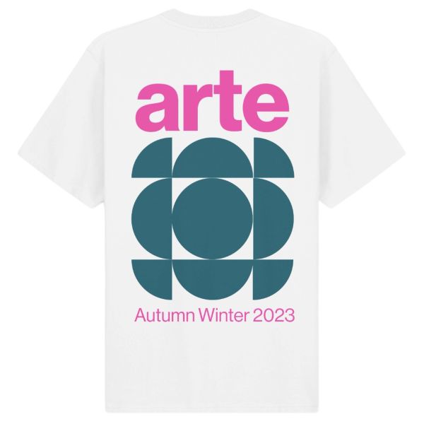 Arte Antwerp Tommy Back Print T-shirt Wit