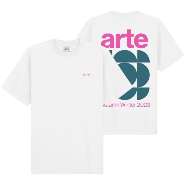 Arte Antwerp Tommy Back Tikane T-shirt Wit