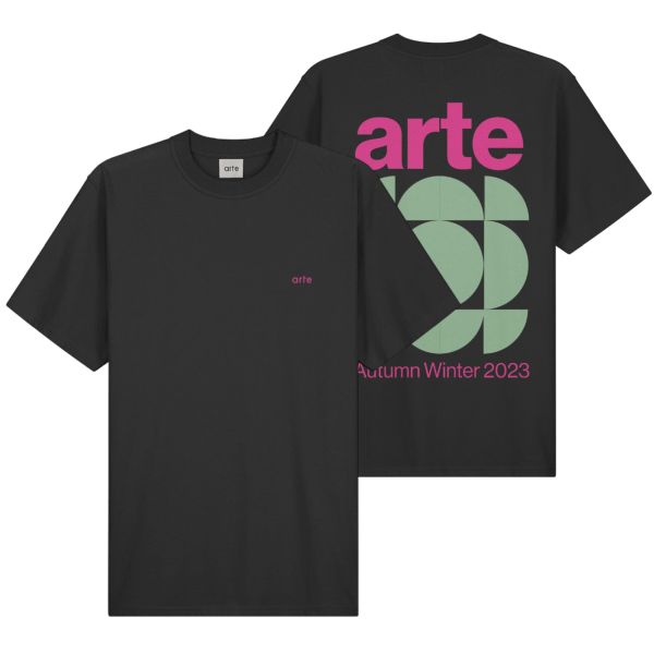 Arte Antwerp Tommy Back Tikane T-shirt Zwart