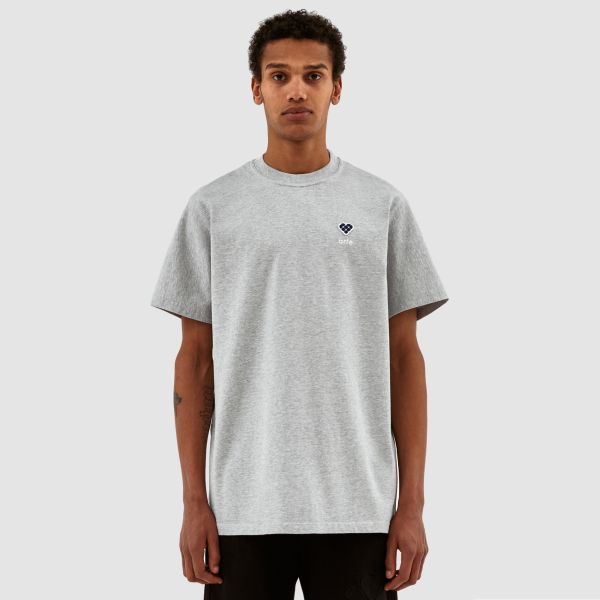 Arte Antwerp Tommy Heart Patch T-shirt Grijs