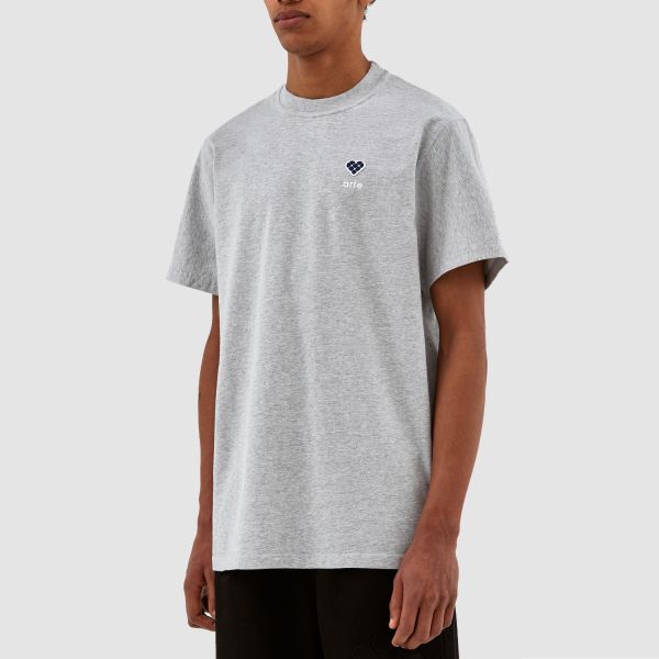 Arte Antwerp Tommy Heart Patch T-shirt Grijs