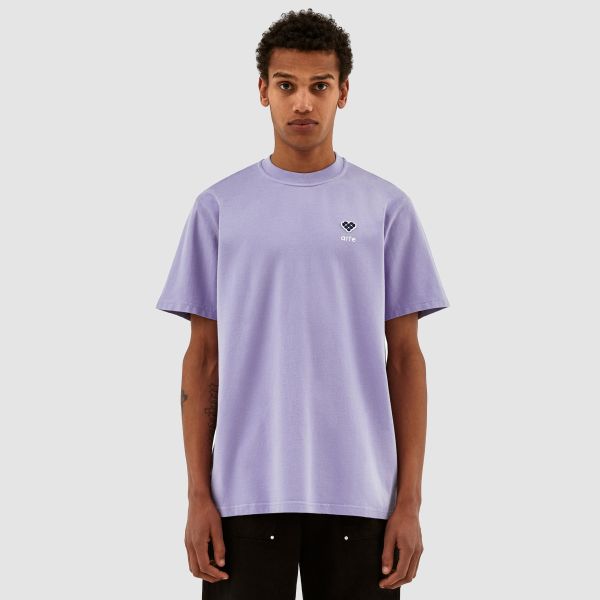 Arte Antwerp Tommy Heart Patch T-shirt Paars
