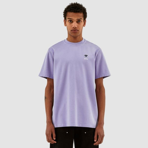 Arte Antwerp Tommy Heart Patch T-shirt Paars