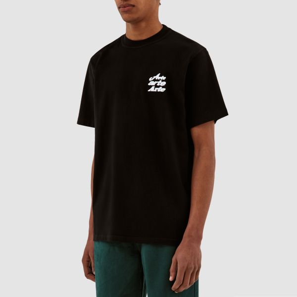 Arte Antwerp Tommy Multi Logo T-shirt Zwart