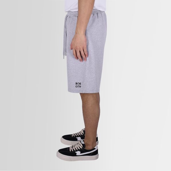 arte antwerp triple logo korte broek grijs