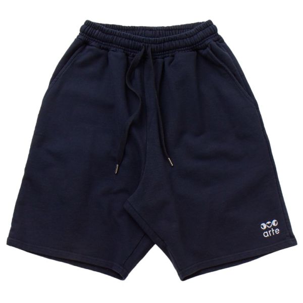 arte antwerp triple logo korte broek navy2