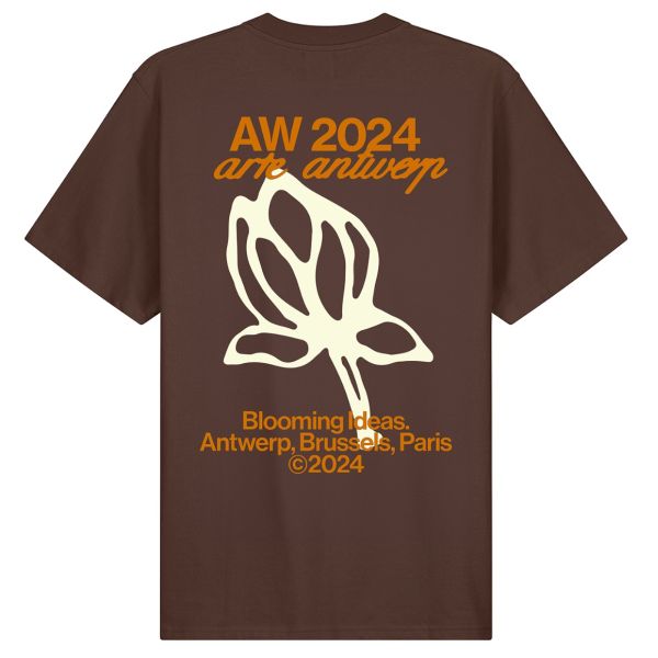 Arte Antwerp Tulip T-shirt Bruin