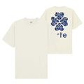 arte antwerp turner back destruct t-shirt beige