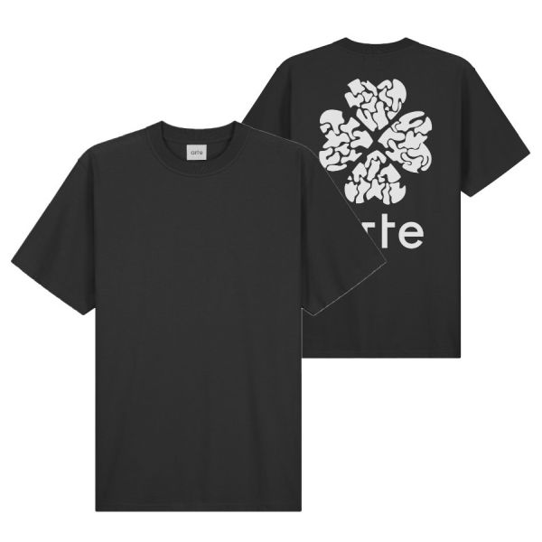 arte antwerp turner back destruct t-shirt zwart