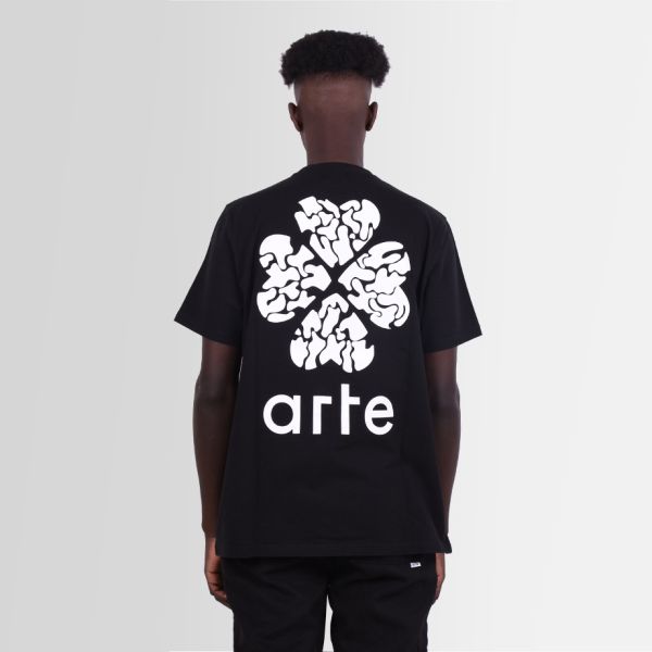 arte antwerp turner back destruct t-shirt zwart