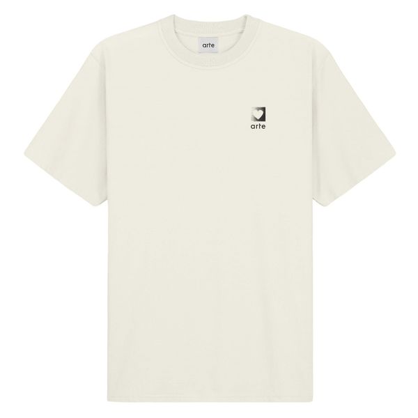 arte antwerp turner fade t-shirt beige