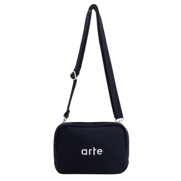 Arte Antwerp Wool Baka Bag Navy