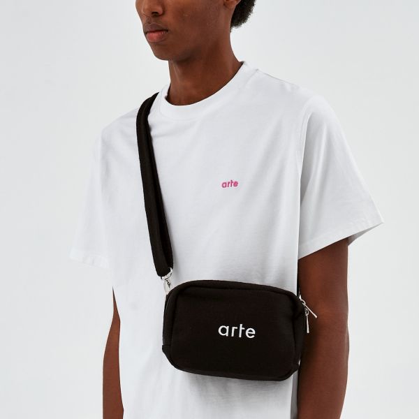 Arte Antwerp Wool Baka Bag Zwart