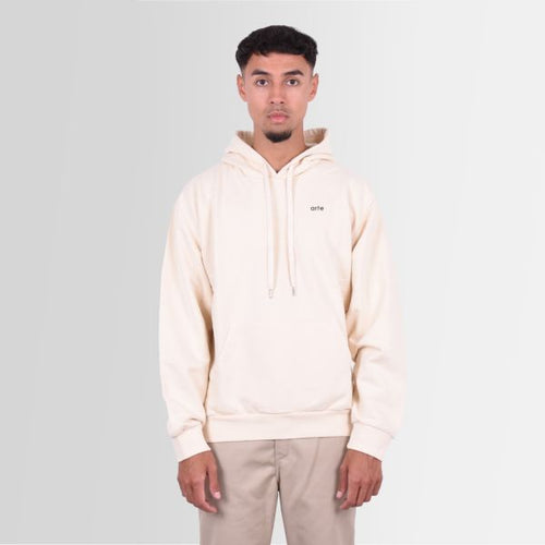 arte harris hoodie beige