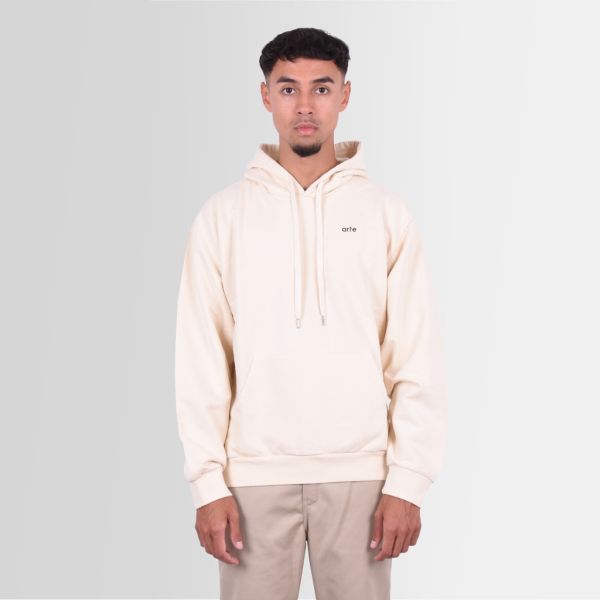 arte harris hoodie beige