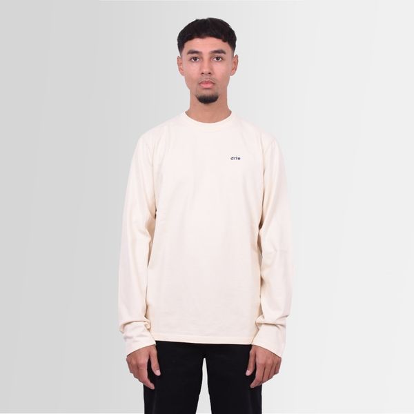 Arte Lee Back Tag Longsleeve Crème