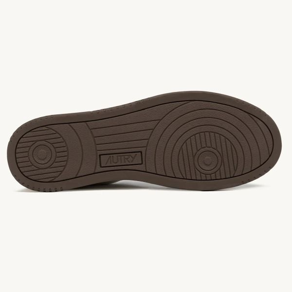 Autry Medalist Low Sneaker Wit/Bruin