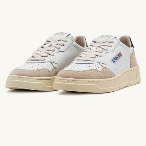 Autry Medalist Low Sneaker Wit/Zwart