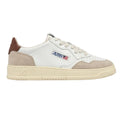 Autry Medalist Low Sneaker Wit/Bruin