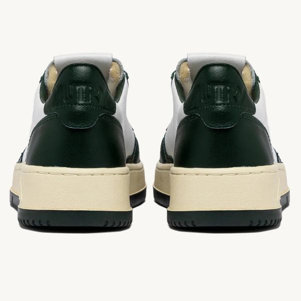 Autry Medalist Low Sneaker Wit/Donker Groen