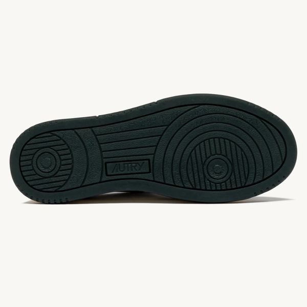 Autry Medalist Low Sneaker Wit/Donker Groen