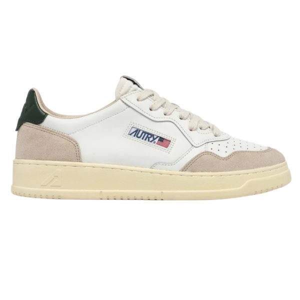 Autry Medalist Low Sneaker Wit/Groen
