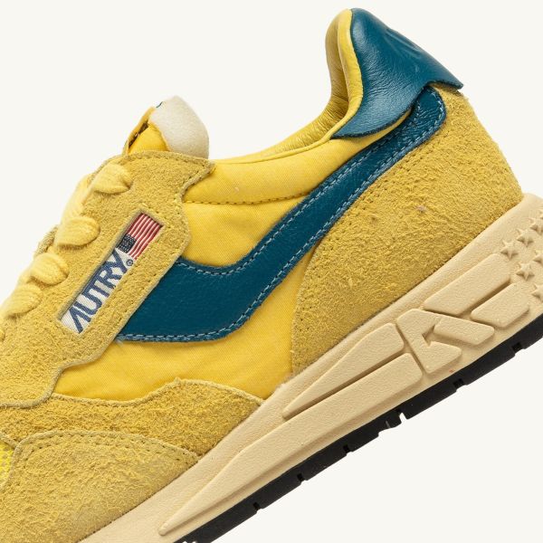 Autry Reelwind Low Sneaker Geel