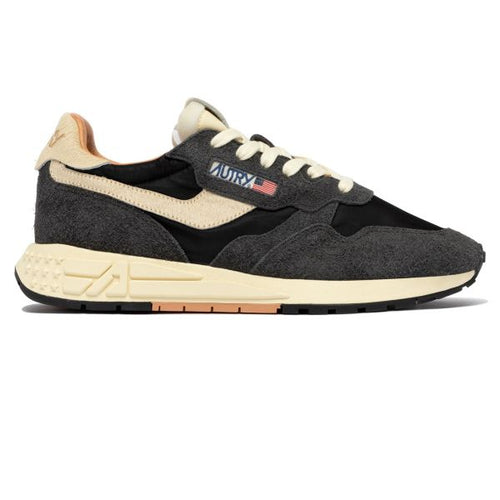 Autry Reelwind Low Sneaker Zwart/Off White