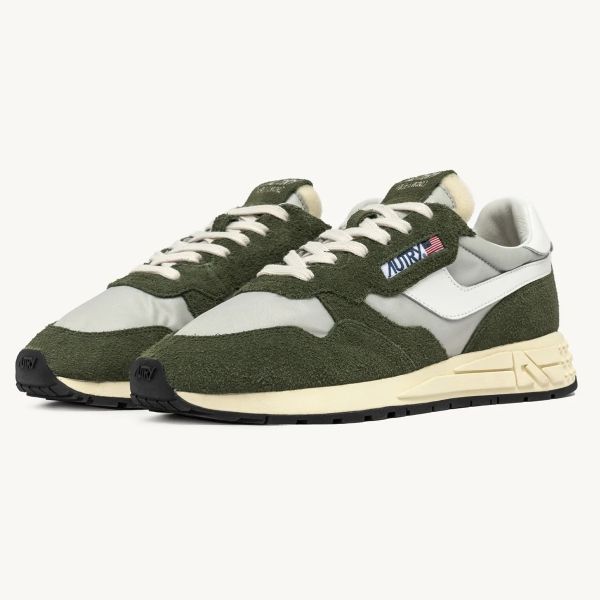 Autry Reelwind Low Sneaker Groen/Grijs