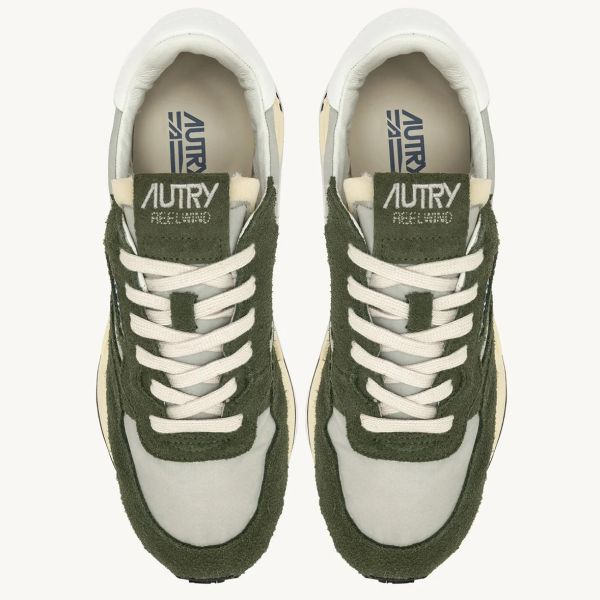 Autry Reelwind Low Sneaker Groen/Grijs