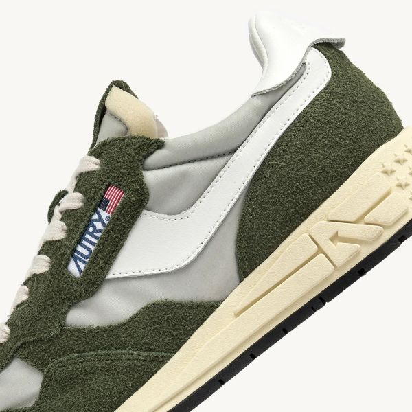 Autry Reelwind Low Sneaker Groen/Grijs