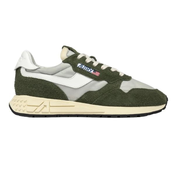 Autry Reelwind Low Sneaker Groen/Grijs